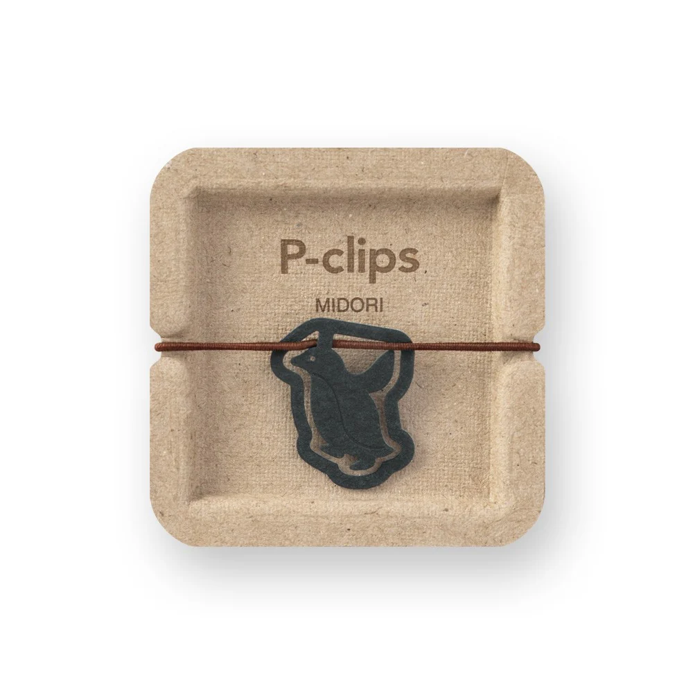 Spinacze do papieru Midori P-Clips | Pingwin - Image 3