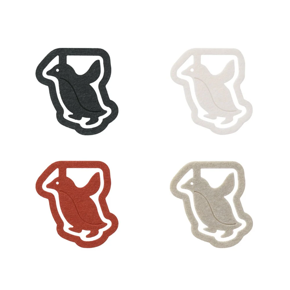 Spinacze do papieru Midori P-Clips | Pingwin - Image 4