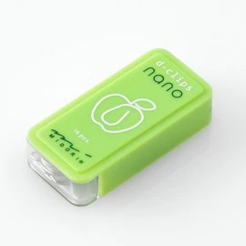 Spinacze Midori D-Clips Nano | Jabłko - Image 4