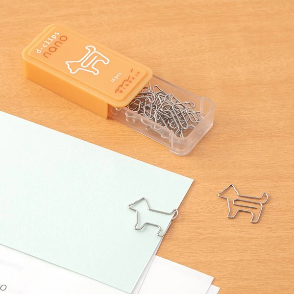 Spinacze Midori D-Clips Nano | Pies - Image 2