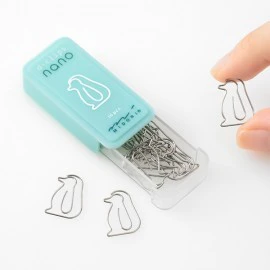Spinacze Midori D-Clips Nano | Pingwin - Image 4