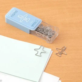 Spinacze Midori D-Clips Nano | Samolot - Image 3