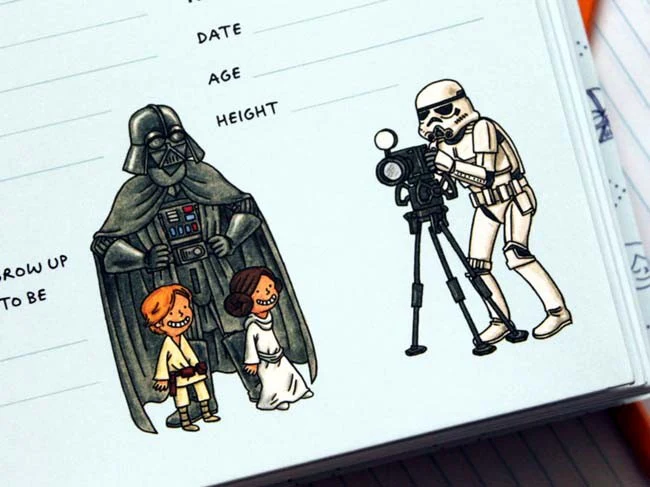 Szkolny pamiętnik StarWars Chronicle Books Keepsake Journal - Image 3