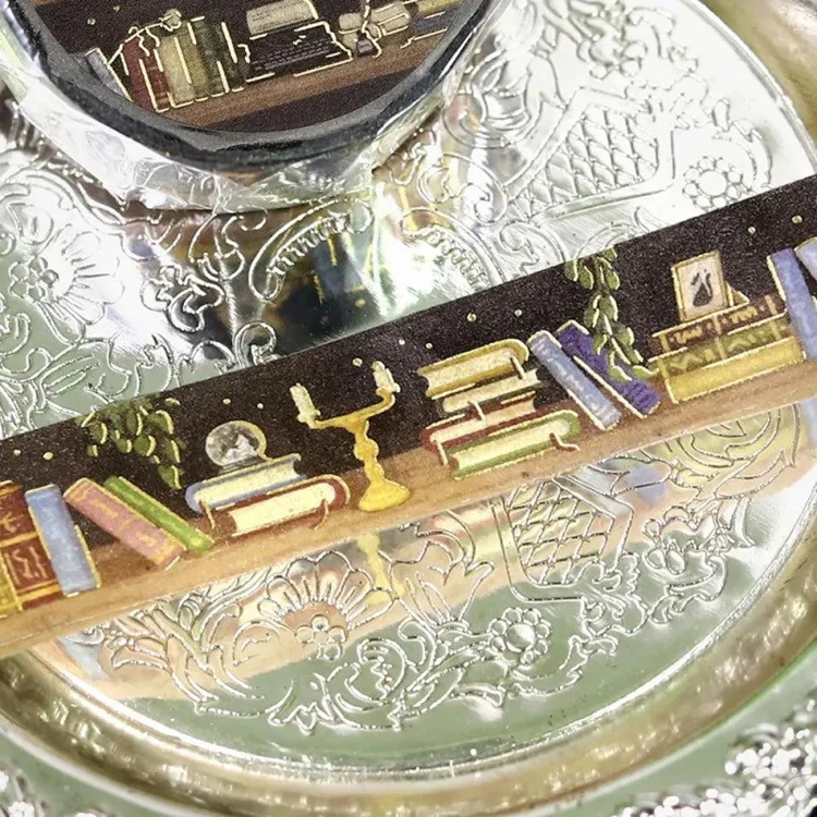 Taśma dekoracyjna Washi | Biblioteczka - Image 3