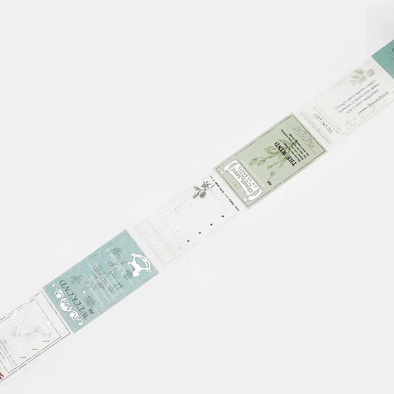 Taśma dekoracyjna Washi | Botaniczne okładki - Image 3
