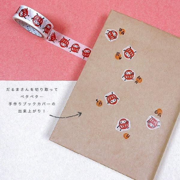 Taśma dekoracyjna Washi | Daruma - Image 4