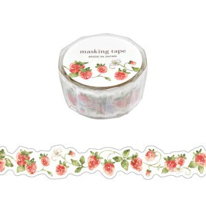 Taśma dekoracyjna Washi Die-cut | Truskawki