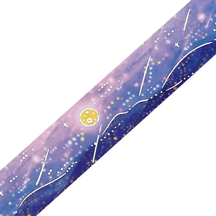 Taśma dekoracyjna Washi Falling Star | Noc - Image 2