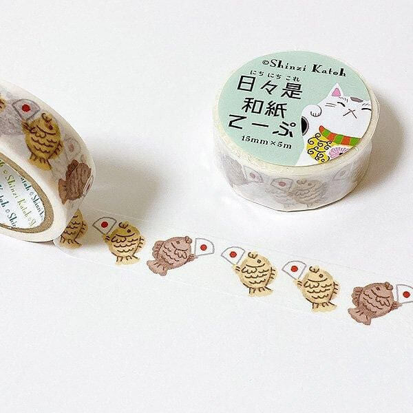 Taśma dekoracyjna Washi | Taiyaki - Image 2