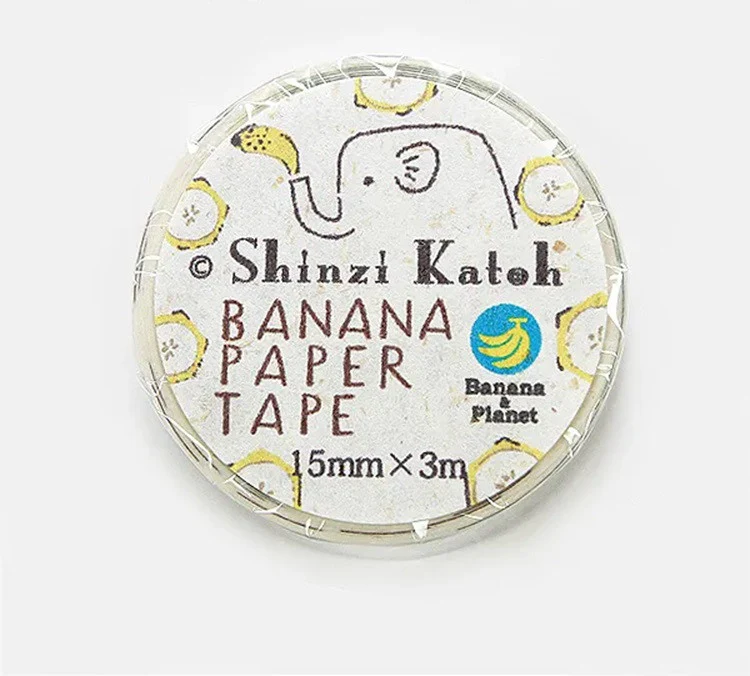 Taśma dekoracyjna z papieru bananowego | Shiba - Image 4