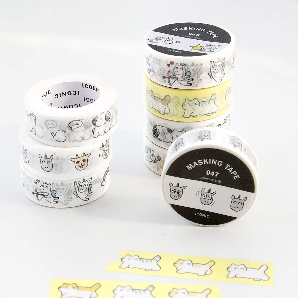 Taśma ICONIC Masking Tape | Emotikonka - Image 3