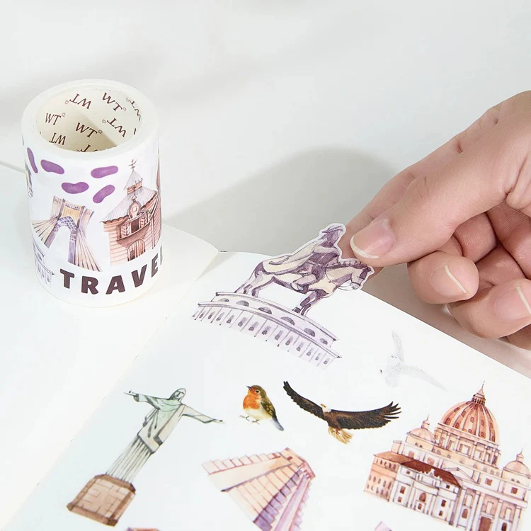 Taśma Washi Pre-Cut | Cuda Świata - Image 3