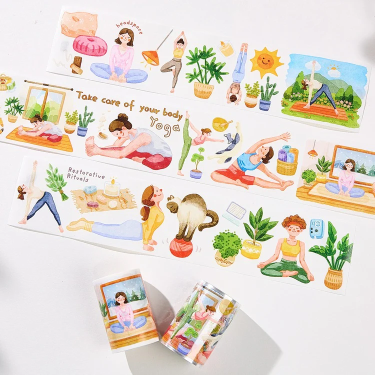 Taśma Washi Pre-Cut | Joga