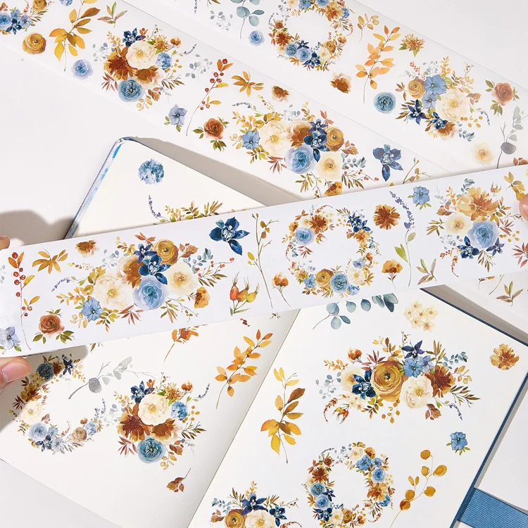 Taśma Washi Pre-Cut | Kwiaty - Image 2