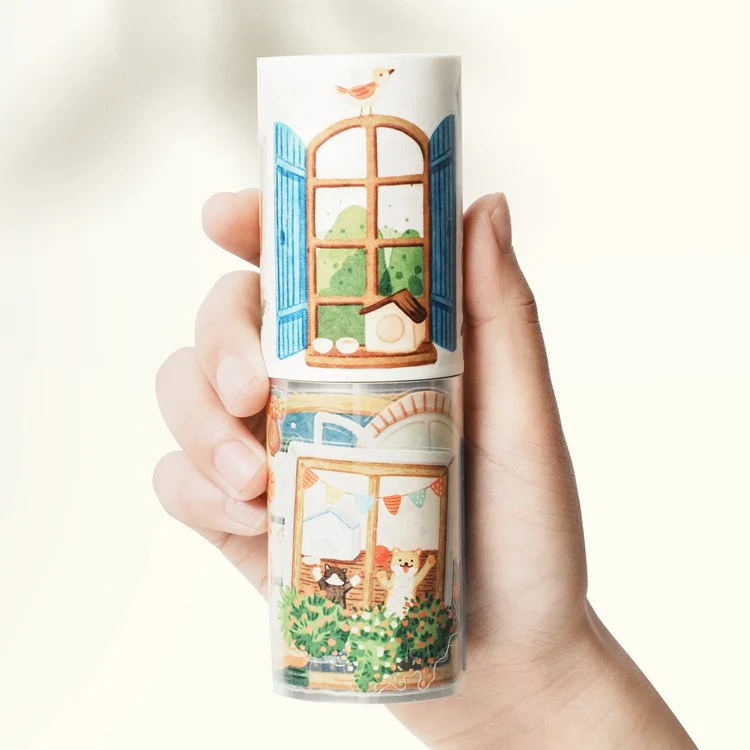 Taśma Washi Pre-Cut | Malowane okna - Image 3