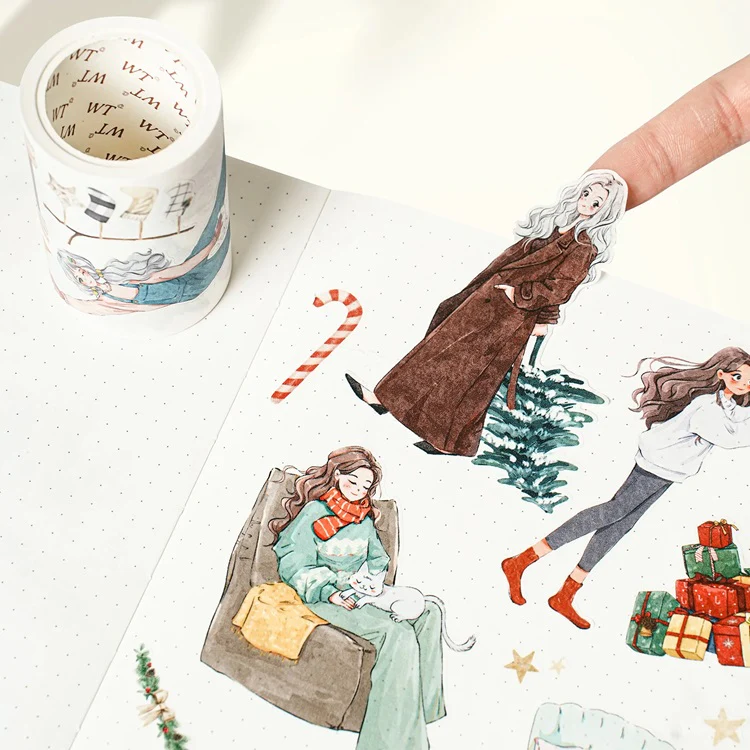 Taśma Washi Pre-Cut | Opowieści przy kominku - Image 3