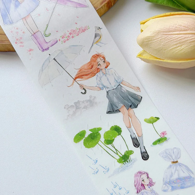 Taśma Washi Pre-Cut | Poranna rosa - Image 4
