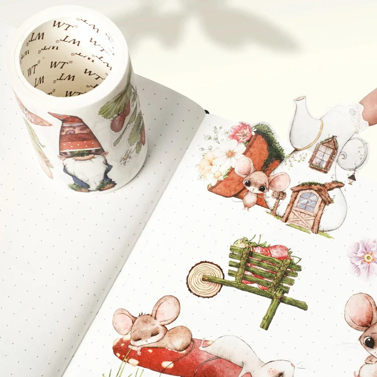 Taśma Washi Pre-Cut | Przygody myszek - Image 2