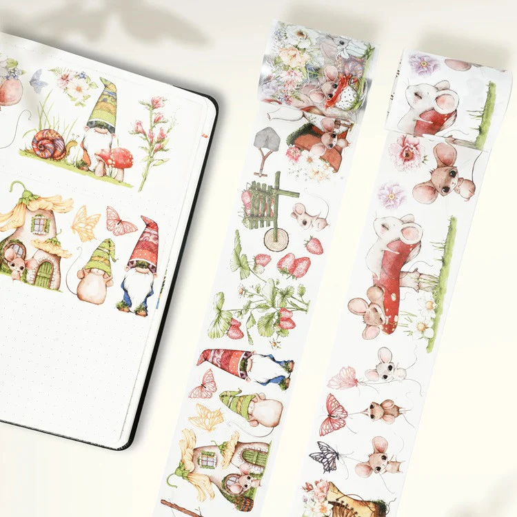 Taśma Washi Pre-Cut | Przygody myszek - Image 4