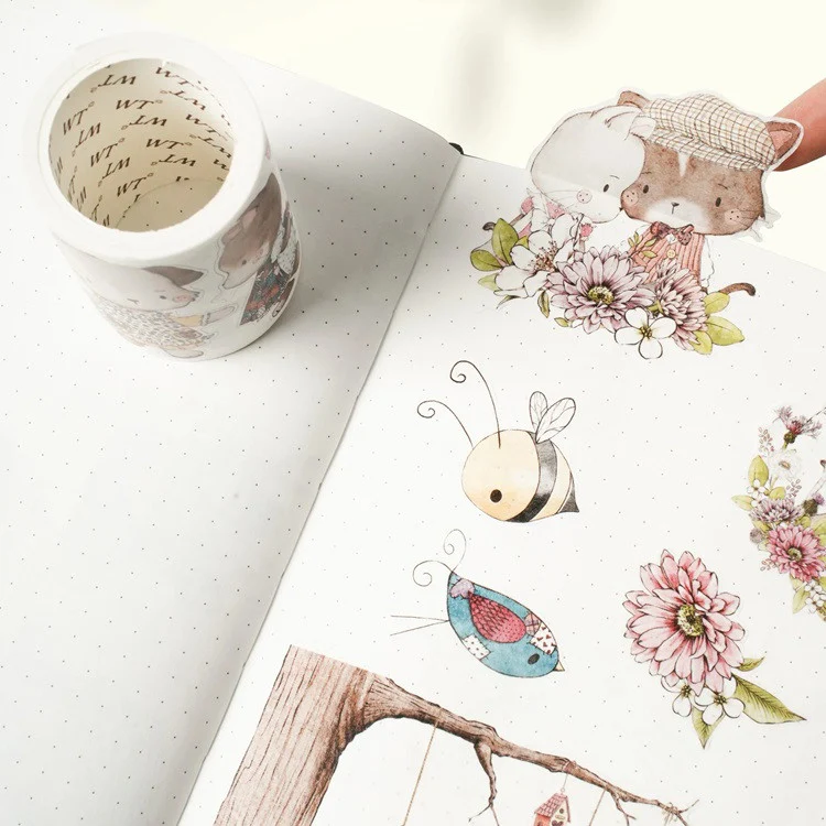 Taśma Washi Pre-Cut | Przyjaźń - Image 7