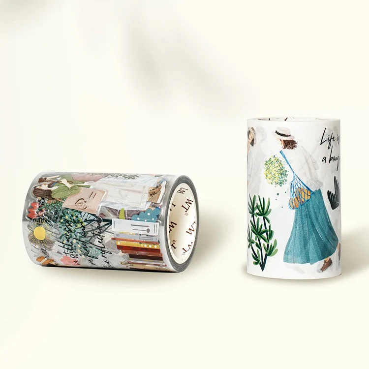 Taśma Washi Pre-Cut | Radosny Spacer - Image 4