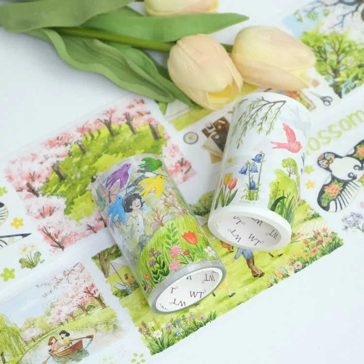Taśma Washi Pre-Cut | Wiosenna wycieczka - Image 5