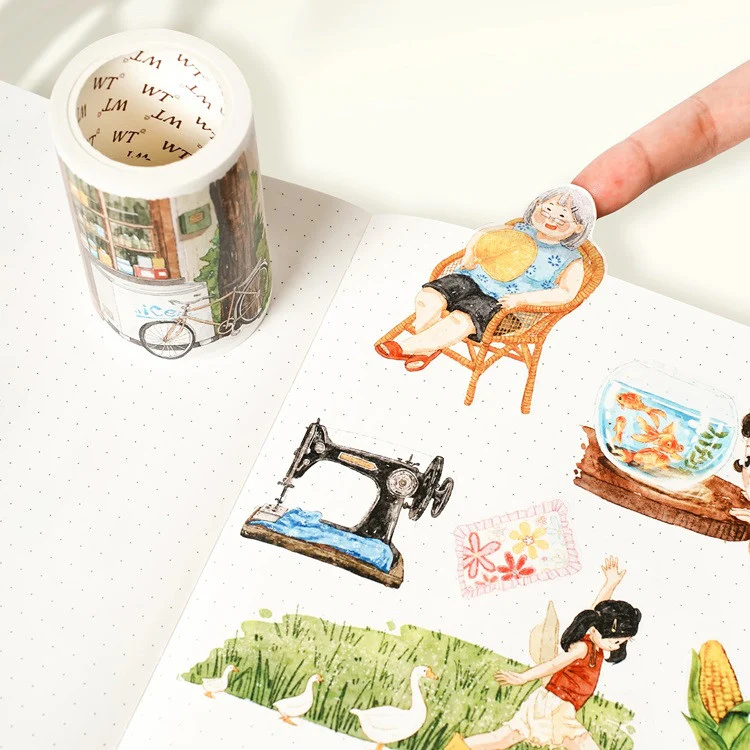 Taśma Washi Pre-Cut | Wspomnienia z dzieciństwa - Image 3