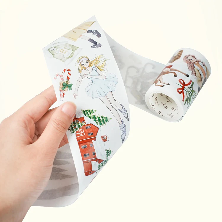 Taśma Washi Pre-Cut | Zimowe aktywności - Image 5
