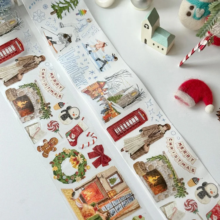 Taśma Washi Pre-Cut | Zimowy szept - Image 2