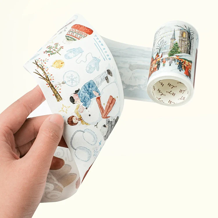 Taśma Washi Pre-Cut | Zimowy szept - Image 8