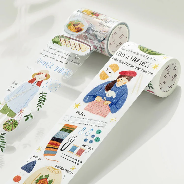 Taśma Washi Pre-Cut | Zwyczajny dzień - Image 4