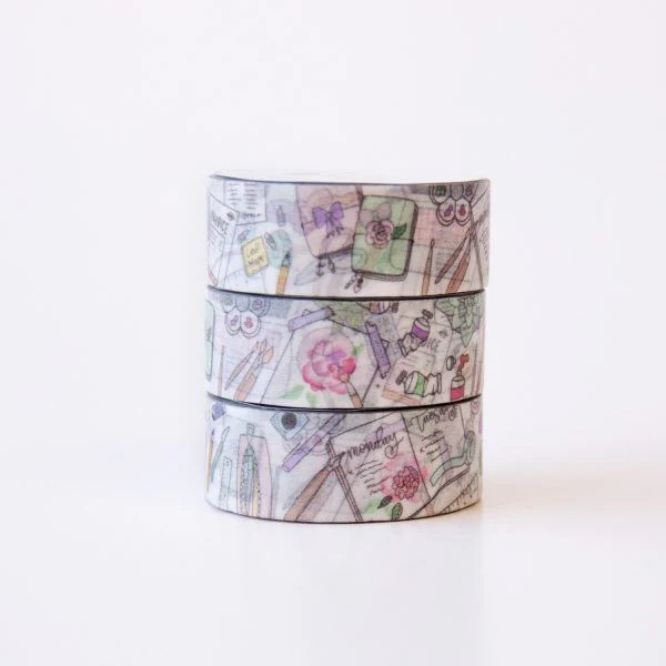 Taśma washi Willwa | Artykuły Papiernicze - Image 3