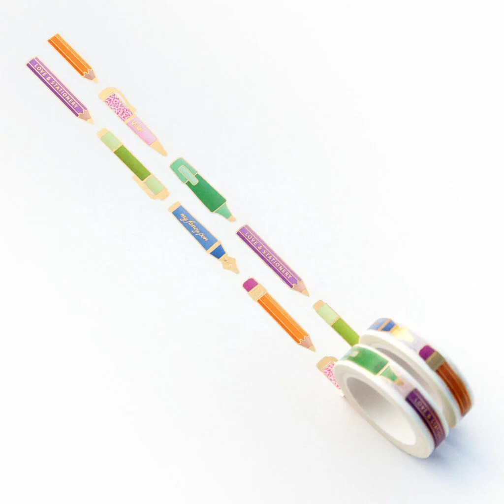 Taśma washi Willwa | Kolekcja Piór - Image 2