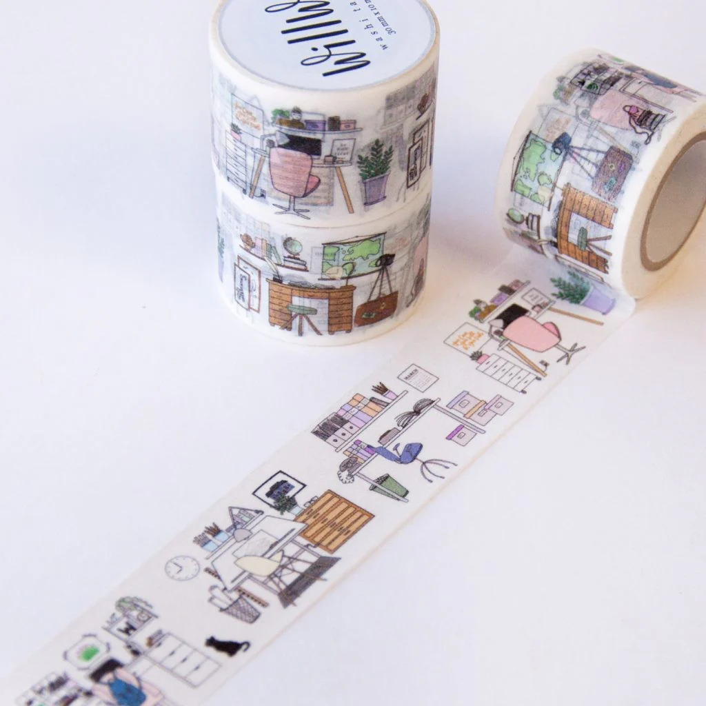 Taśma washi Willwa | Miejsce Pracy - Image 2