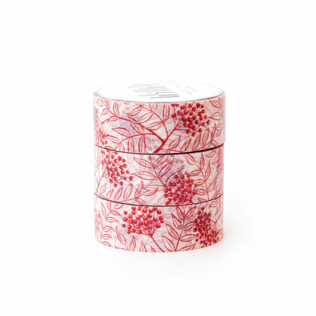 Taśma washi Willwa | Owoce jarzębiny - Image 2