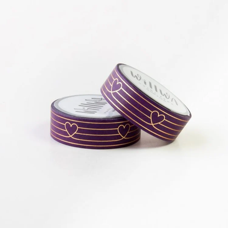 Taśma washi Willwa | Serduszka - Image 2