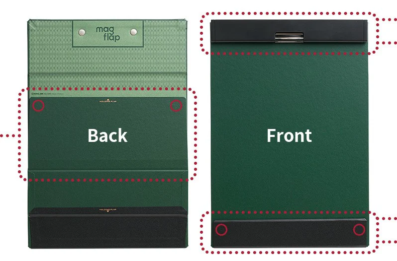 Podkładka King Jim Mag Flap Clipboard - Image 2