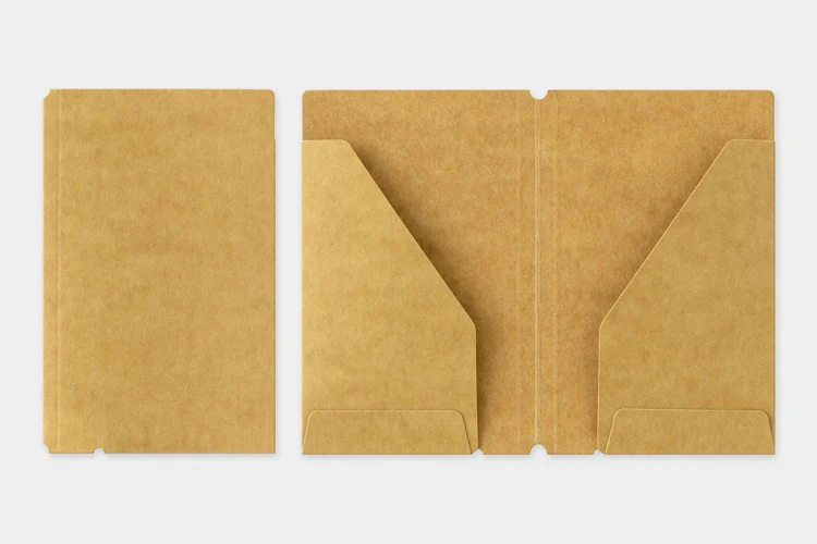 Traveler's Notebook Edycja Limitowana Card size | 20th Anniversary | Brązowy - Image 13