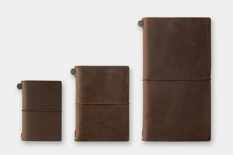 Traveler's Notebook Edycja Limitowana Card size | 20th Anniversary | Brązowy - Image 21