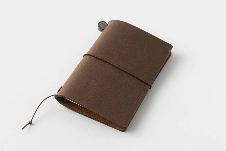 Traveler's Notebook Edycja Limitowana Card size | 20th Anniversary | Brązowy - Image 8