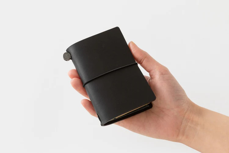 Traveler's Notebook Edycja Limitowana Card size | 20th Anniversary | Czarny - Image 5