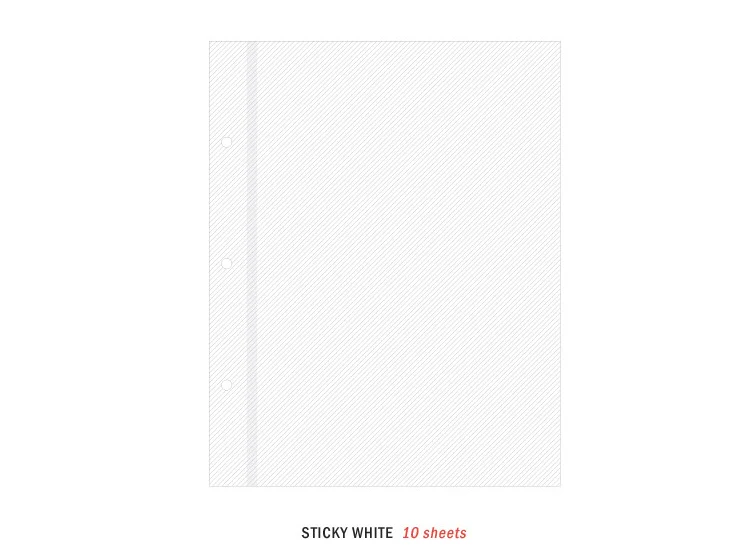 Wkład do segregatora ICONIC Memory Binder: Białe kartki - Image 3