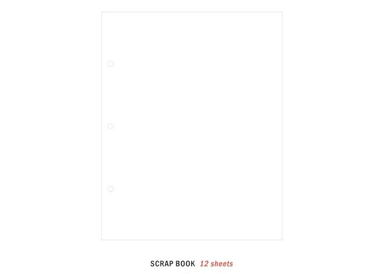 Wkład do segregatora ICONIC Memory Binder: Scrap Book - Image 4