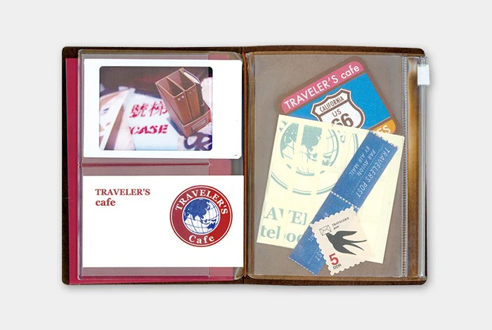 Wkład do Traveler's Notebook Passport Size 004 | Zapinana kieszonka - Image 4