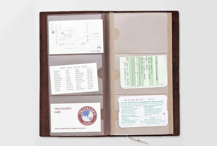 Wkład do Traveler's Notebook 007 | Kieszonka na wizytówki - Image 4