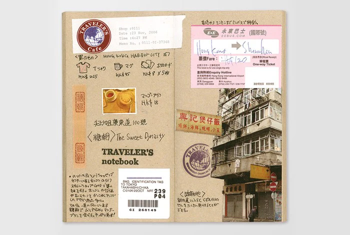 Wkład do Traveler's Notebook 014 | Notes z papierem kraft - Image 3