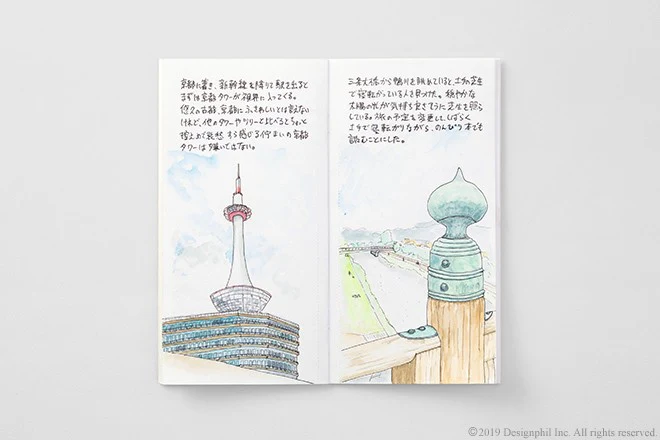 Wkład do Traveler's Notebook 027 | Szkicownik do akwareli - Image 3