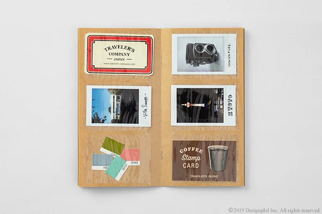 Wkład do Traveler's Notebook 028 | Notes na wizytówki - Image 3