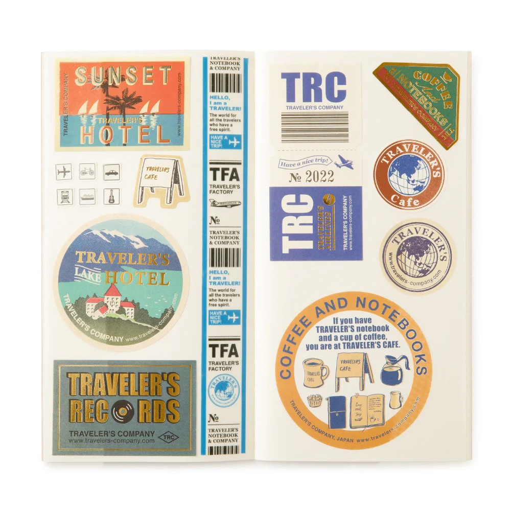 Wkład do Traveler's Notebook 031 | Papier do naklejek - Image 6