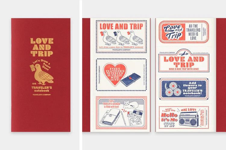 Wkład do Traveler's Notebook Edycja Limitowana | Love and Trip 2025 - Image 4